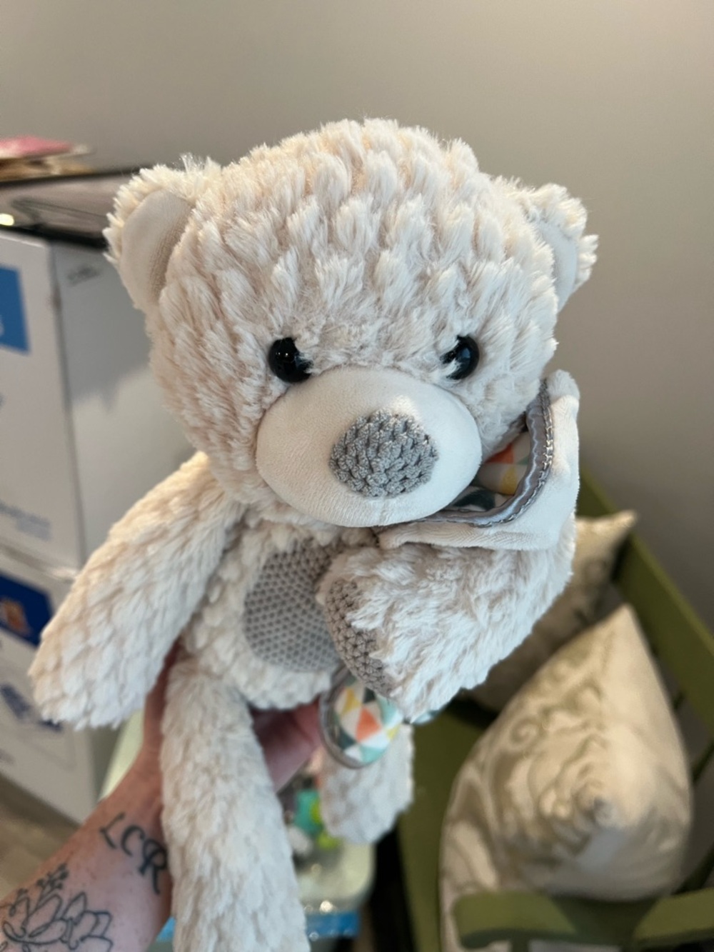 Scentsy Buddy Teddy Bear Stuffed Animal Like New - Picture 2 of 6